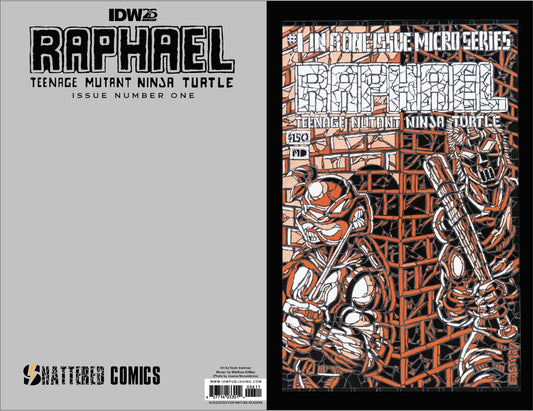 RAPHAEL Teenage Mutant Ninja Turtles Variant by Matt DiMasi (Pack of 20)